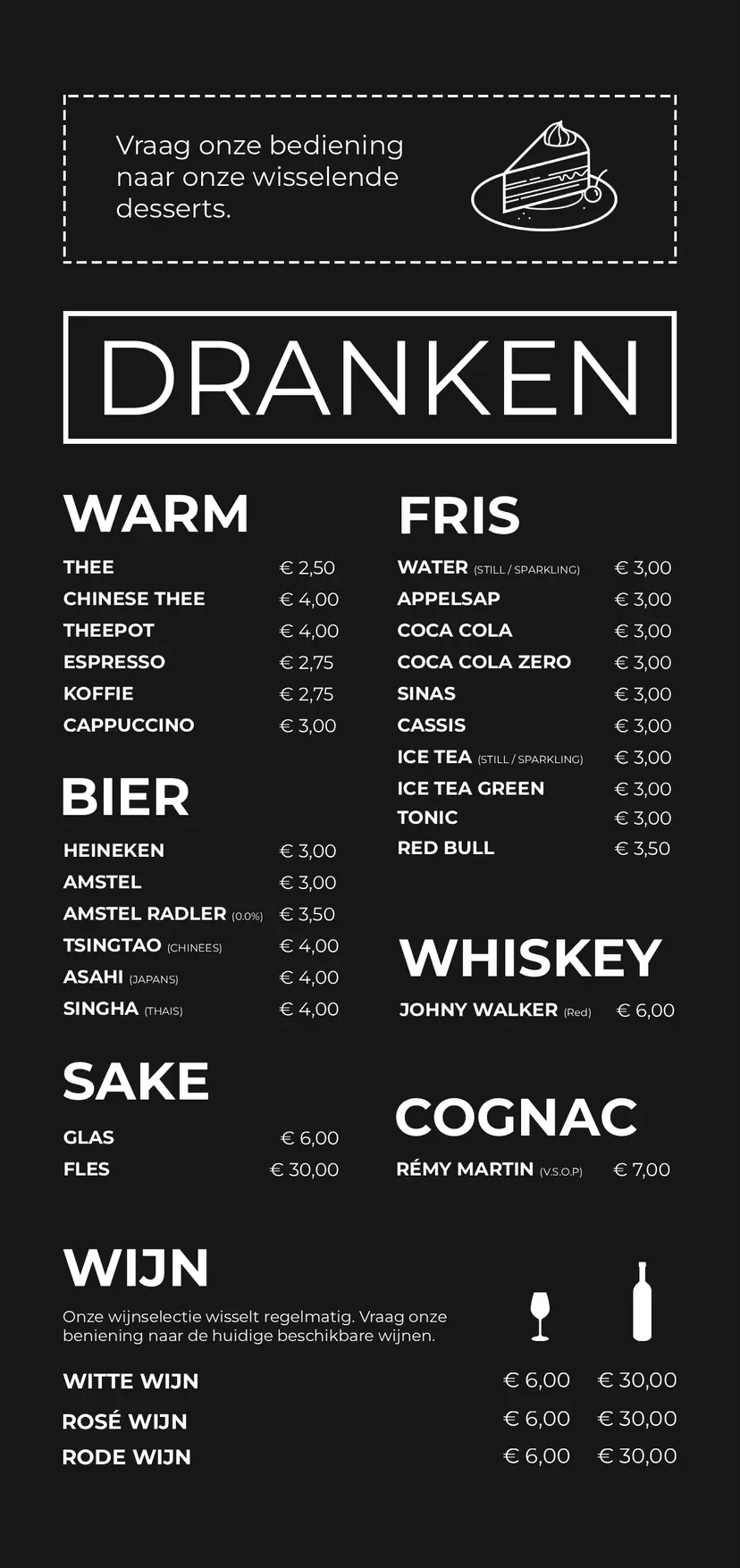 Yang's Menu pagina 4 - Restaurant